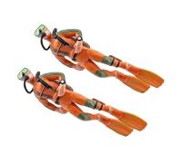 Concentrated artificial diver miniature add-on container structure promotes the comfort of creatures in the aquarium decorative resin shipwreck