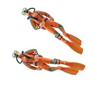 Concentrated artificial diver miniature add-on container structure promotes the comfort of creatures resin fish ornaments