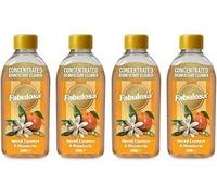 Concentrated Disinfectant Cleaner, Pack of 4, 220ml | Neroli Essence & Mandarin, Effective Cleaning, Easy Dilution, Ideal for Floors, Kitchens, Bathrooms, Hard Surfaces