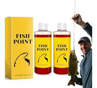 Concentrated Fish Attractant Liquid, 100ml Red Worm Liquid Spray - Powerful Bait Attractant Scent Bait Fish Attractant Liquid for Trout, Panfish and More, Enhances Scent & Improves Biteresponse (2pcs)