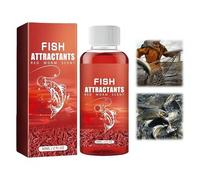 Concentrated Fish Attractant Liquid,Red Worm Liquid Spray,Fishing Bait Scent Attractant,Fast-Acting Red Worm Formula Bait Additive for Freshwater,Enhances Scent & Improves Bite Response