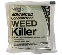 Concentrated Weedkiller Sachets Kills Weeds & Roots Glyphosate Formula Easy to Use 80ml Sachets Effective on Brambles, Ivy, Nettles & Tree Stumps (1 Single Sachet)