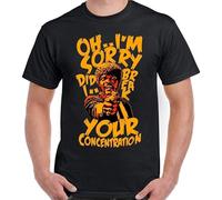 Concentration Mens Funny Movie T Shirt Film Samuel L. Jackson Quote Tee Shirt Black