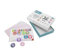 Concentration Training Animal Matching Game for Kids - 20 Double-Sided Cards for Cognition Skills Development - Wooden Educational Toy