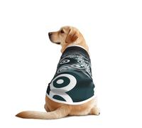 Concentric Circles Dog Shirt Vest Dog Clothes- Breathable Cooling for Big Dogs, Sun Protection Comfort Wear for Golden Retriever, Husky, Alaska Outdoor Activities 4X-Large
