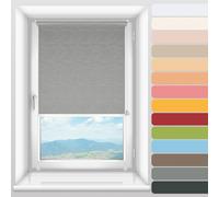 Concept Blinds® Custom Roller Shades - Effortless Installation - No Drilling Needed - Perfect for Windows and Doors - Translucent Roller Blinds (Width from 30 cm to 100 cm)