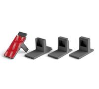 Concept Blinds Set of adhesive fixings - Set of 4 fixings - Compatible with our Customised Pleated Shades (Anthracite)