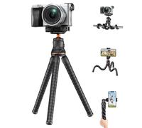 Concept Camera Tripod Versatile Mini Flexible Phone Stand, Waterproof Tripod Stand for GoPro, Portable Travel Tripod for Live Streaming Vlog Video