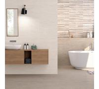 Concept Caramel Matt Cement Ceramic Effect Tile - 595 X 295mm