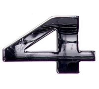 Concept Chrome Number 4 Self Adhesive