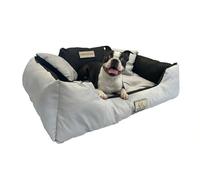 Concept Crystal Machine Washable Waterproof Dog Bed Codura - Silicone Fibre Fill Durable Cushion - No Odour After Accidents - Handmade Poland Anti-Allergic - Large Sizes Up to 145x115cm | KING DOG