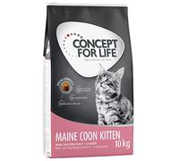 Concept for Life Maine Coon Kitten Dry Cat Food, 10 kg, for Kittens Aged 4-15 Months, Made with Rice with Essential Taurine