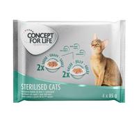 Concept for Life Mixed Trial Pack 4 x 85g - Sterilised