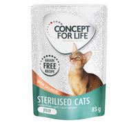 Concept for Life Sterilised Cats Salmon Grain-Free - in Jelly - 12 x 85g