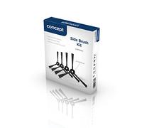 CONCEPT Hausgeräte VRP0010 Side Brush Set 4 Pieces for Concept Robot Vacuum Cleaner VR3520/VR2110/VR3110/VR3120/VR3210/VR3205/VR2020/VR3105