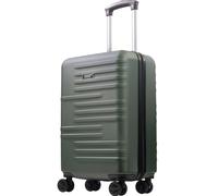 Concept One American Dreamliner 22.5 Inch Carry On Luggage, Hardshell Rolling Suitcase with Spinner Wheels, Green