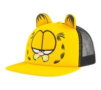 Concept One Garfield Dad Hat, Cotton Adjustable Baseball Cap with Curved Brim, Black, One Size