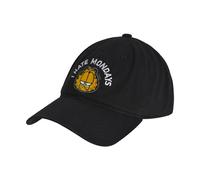 Concept One Garfield Dad Hat, Cotton Adjustable Baseball Cap with Curved Brim, Black, One Size