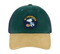Concept One Men's Peanuts Snoopy Dad Hat, Adult Cotton Baseball Cap with Curved Brim, Multi, One Size