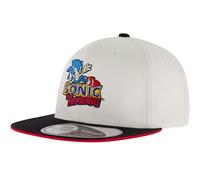 Concept One Men's Sonic The Hedgehog Cap, Embroidered Logo Baseball Hat with Flat Brim, Adjustable
