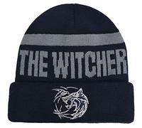 Concept One Netflix The Witcher Knitted Cuff Beanie Hat with Silver Logo