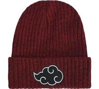 Concept One Unisex Naruto Beanie Hat, Akatsuki Cloud Winter Knit Cap with Cuff Beanie Hat