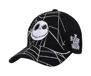 Concept One Unisex's Disney The Nightmare Before Christmas Dad Hat, Adult Cotton Baseball Cap with Curved Brim, Black, One Size