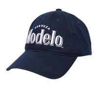 Concept One Unisex's Modelo Cerveza Dad, Cotton Cap with Embroidered Logo, Adjustable Baseball Hat, Blue, One Size
