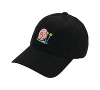 Concept One Unisex's Spongebob Squarepants Dad Hat, Gary The Snail Adjustable Baseball Cap with Curved Brim, Black, One Size