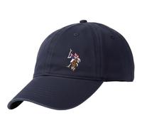 Concept One Women's U.s Polo Assn. Dad Hat, Adult Cotton Adjustable Baseball Cap with Curved Brim and Embroidered Horse Logo, Navy, One Size