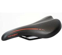 CONCEPT QUALITY BICYCLE COMFORT SADDLE MTB BIKE SEAT BLACK & RED CRAZY