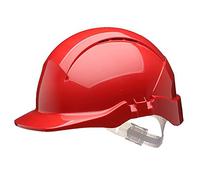 Concept S09RF Centurion Helmet, ABS Shell, Vented, Slip Ratchet 51 cm to 63 cm, Terylene Cradle, EN397, ANSI Z81.1-2009, EN50365, LD, MM, -40 degrees C, Red