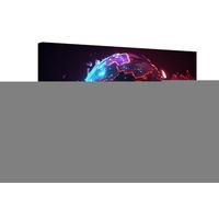 Concept Wall Art for Living Room 1 Piece Future Energy Power Technology and Internet Connection Pictures Print on Canvas Wall Art, AI Artwork Stretched Framed Ready to Hang, 36"Wx24"H