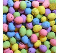 CONCEPT4U® 100 Mulitcolour Mini Speckled Mini Easter Eggs Hat Bonnet Party Decoration Art Craft Fun Gift School Parade