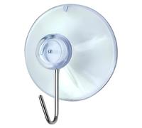 CONCEPT4U® 18 Clear Suction Cup Hook Pad Clip 45mm Window Shower Bathroom Kitchen Hanging Holder Decor Sucker