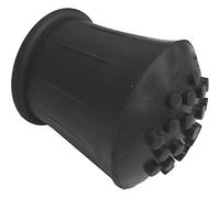 Concept4u 3/4" 19mm Rubber Walking Stick Ferrule Protector - Cane Crutch Bottom End/Chair Feet/Stool Leg Ferrules