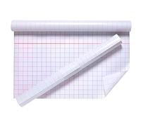 Concept4u Book Cover Film Roll 45cm x 1.5m Transparent Self Adhesive Book Plastic Covering Film Clear Sticky Back Protector Fablon for School Home Office