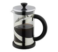 Concept4u Cafe Olé Classico 6-Cup French Press Coffee Maker 800ml Chrome Cafetière Heat-Resistant Borosilicate Glass & Stainless Steel Filter Elegant Mirror Polished Coffee.