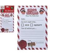 Concept4u® Christmas ELF Corner 25 Elf Report Prop Card Xmas Helper Kid Festive Elves Stocking Filler Novelty Christmas Toys