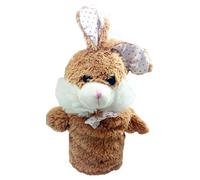 Concept4u Easter Hand Puppets Brown Rabbit/Easter Bunny for Imaginative Play, Show Theater, Easters, Birthday Party Supplies - 26cm Approx Hand Puppet Size