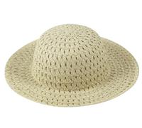 Concept4u Easter Hat Kids - Beige Easter Bonnet Hat Kids Perfect for Easters Bonnet Parade & School Competitions - Easy to Decoration - 18CM Approx Size