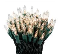 Concept4u Fairy Lights | Pack of 40 Clear Length with Non-Replaceable Bulb | Indoor Christmas Lights Best for Christmas Decoration Wedding Decor Party Xmas Tree Decoration