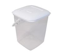 Concept4u Food Storage Container 10 litre With Handle Air Tight Lid BPA Free Pantry Kitchen Storage & Organisation Tub Fresh Food Flour Rice Pasta Cereal Storage