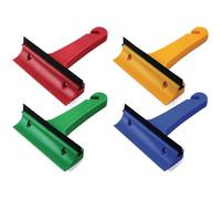 Concept4u Ice Scraper Squeegee - Ice Scraper with Chubby Squeegee for Car Windshield, Car Windscreen, Windows | Extra Wide Blade Ice Breaker | Best Scrape Snow, Frost & Ice for Winter