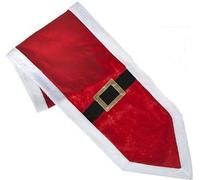 CONCEPT4U® Santa Suit Design Table Runner Party Tableware Decorations Christmas Celebration Xmas