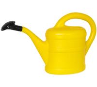 Concept4u Watering Can - Yellow Plastic 1L Polyethylene Watering Can with Detachable Sprinkler Rose Head Durable & Lightweight Ideal for Garden, Flower, Bonsai Plants, Indoor & Outdoor, KD26568