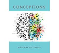 Conceptions: a Mind mapping and Hexagon grid notebook, large (8.5 x 11 inches) 100 pages