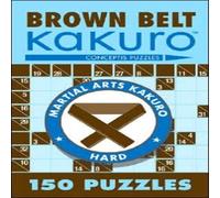 Conceptis Puzzles Brown Belt Kakuro Paperback Book Conceptis Puzzles Multicolor
