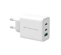 Conceptronic ALTHEA 3-Port 65W GaN USB PD Charger, QC 3.0