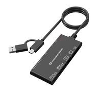 Conceptronic BIAN10B 7-in-1 Card Reader USB 3.0, SD x 2, MicroSD x 2, MS, CF, xD